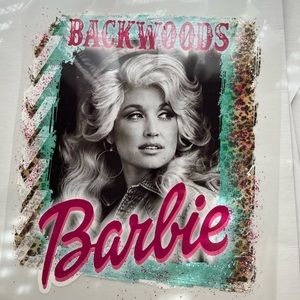 Screen prints for clothing Dolly themed